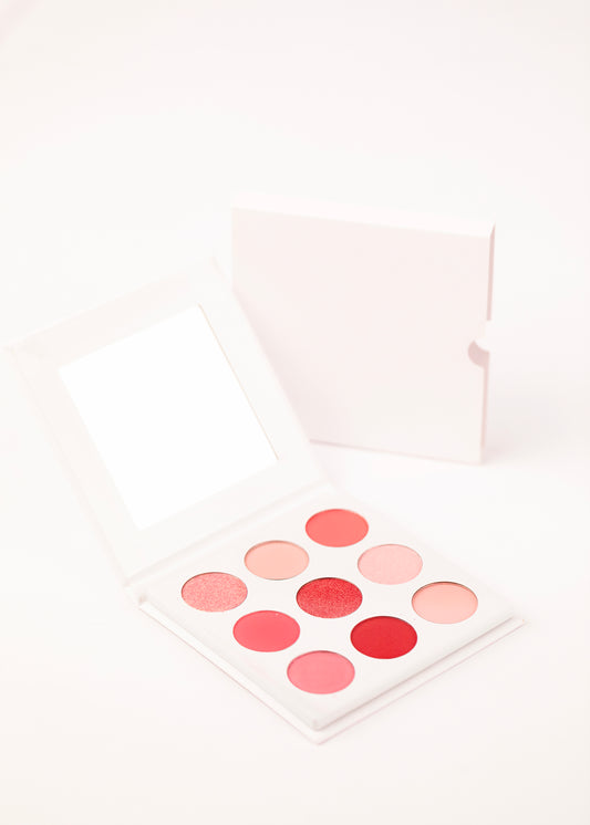 9 Color Pink Eyeshadow Pallet