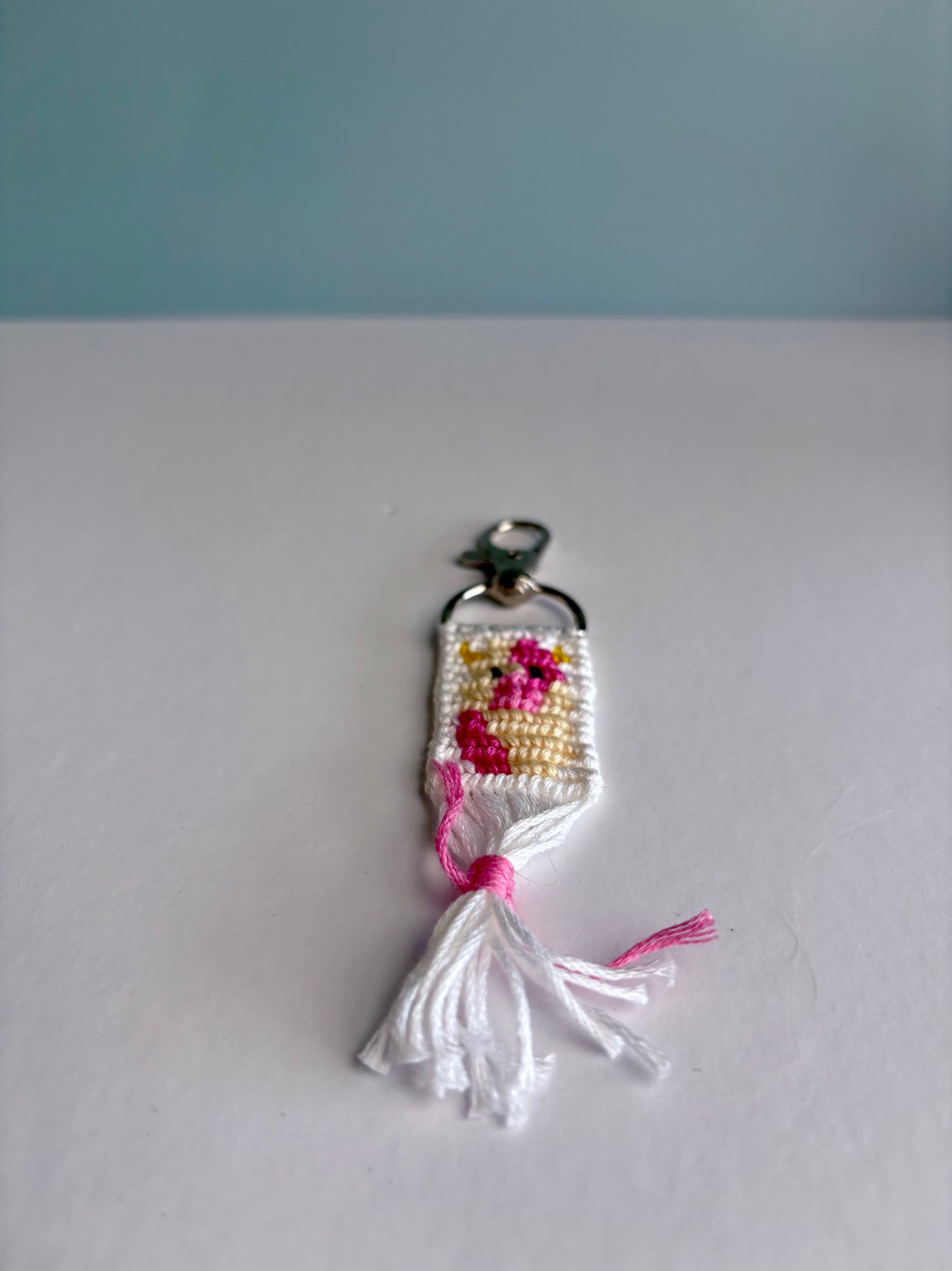 Squishmallow Cow Keychain