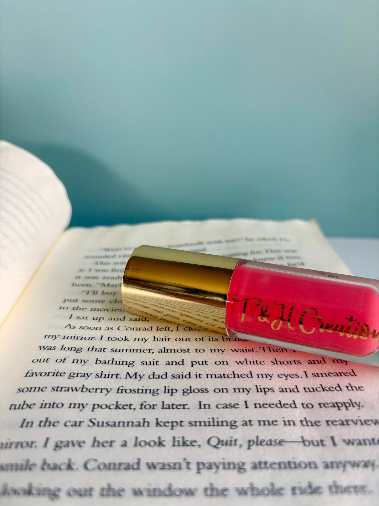 Strawberry Frosting Lip Gloss: Inspired by The Summer I Turned Pretty