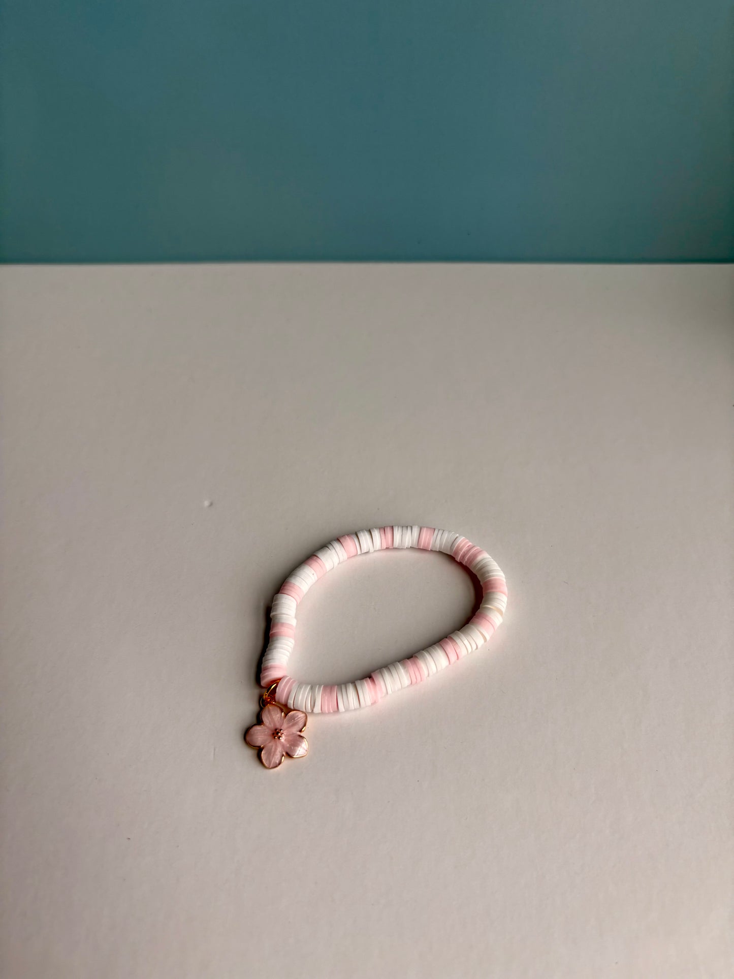 Cherry Blossom Beaded Bracelet