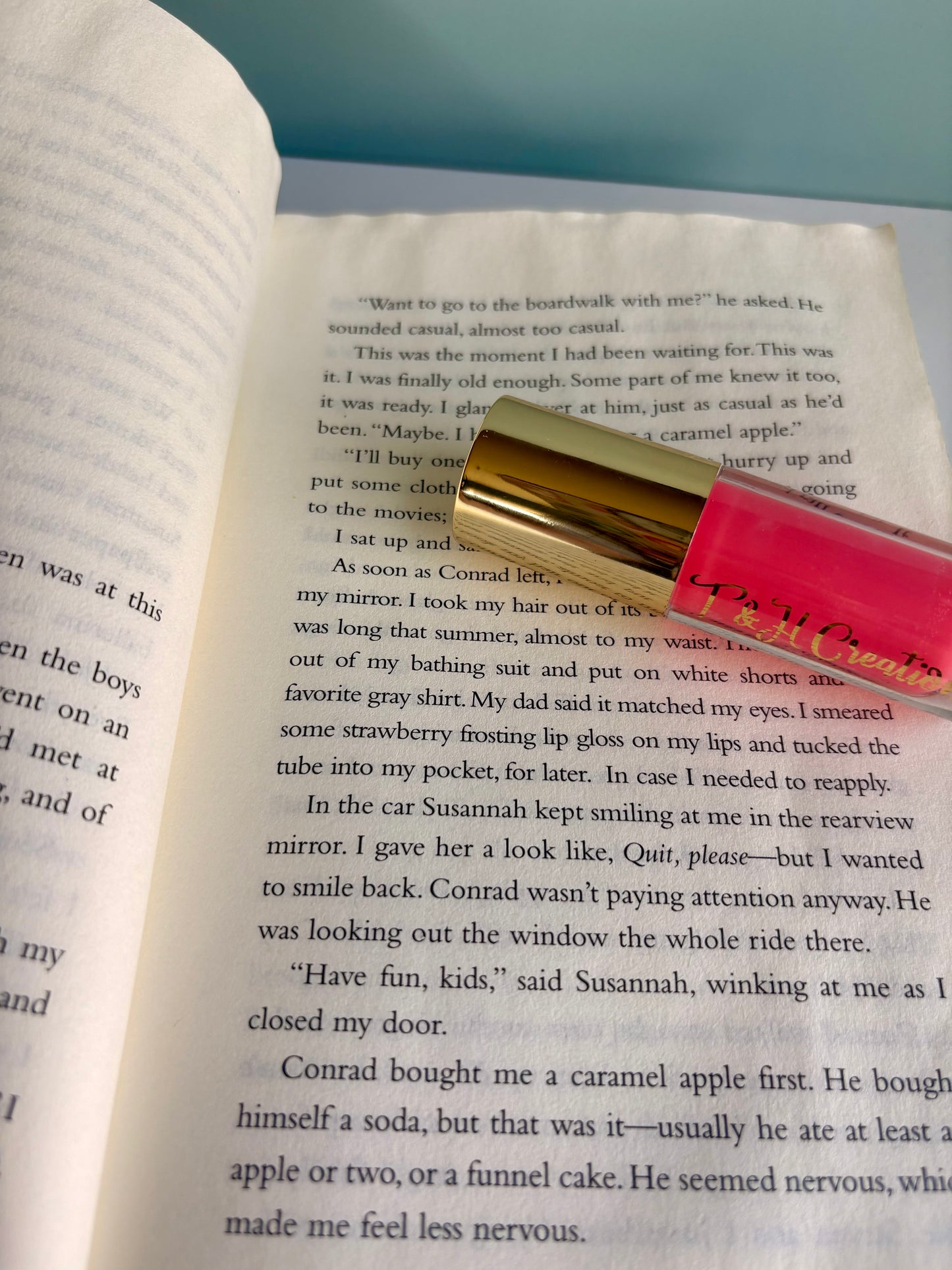 Strawberry Frosting Lip Gloss: Inspired by The Summer I Turned Pretty