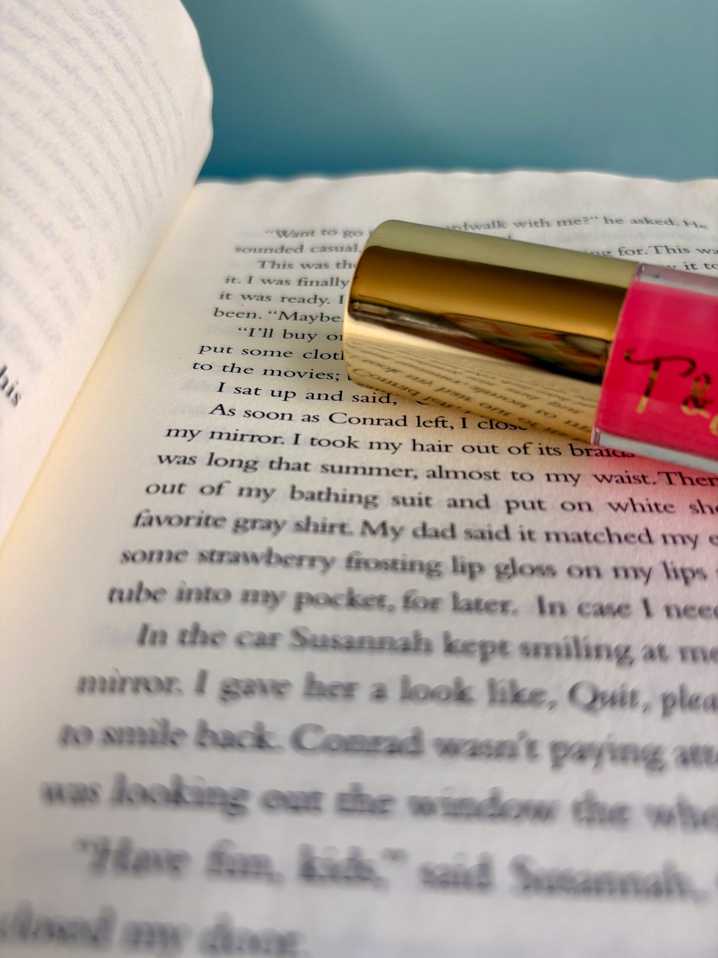 Strawberry Frosting Lip Gloss: Inspired by The Summer I Turned Pretty