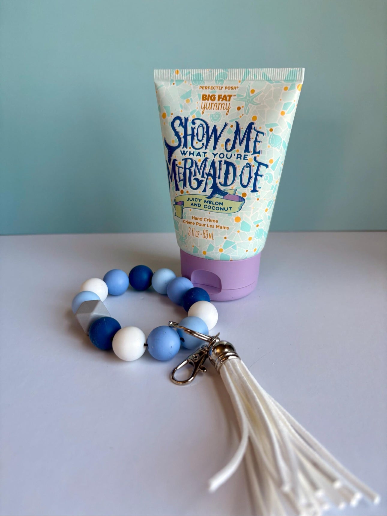 Blue Wristlet