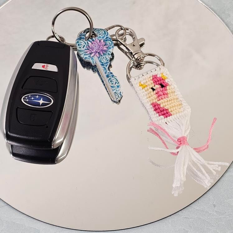 Squishmallow Cow Keychain