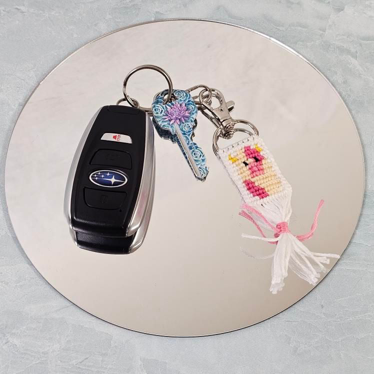 Squishmallow Cow Keychain