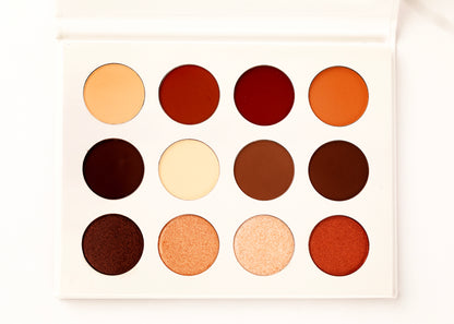 12 Color Brown Eyeshadow Pallet