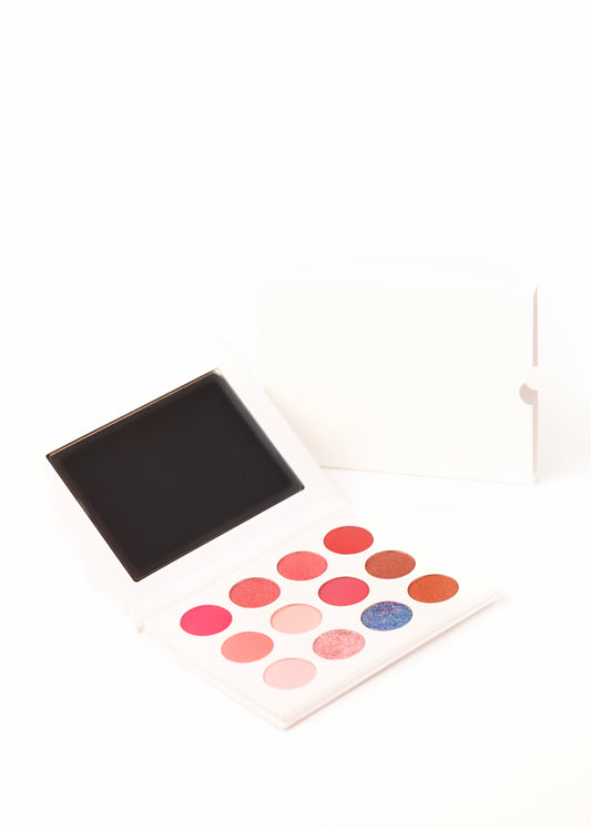 12 Color Pink Eyeshadow Pallet