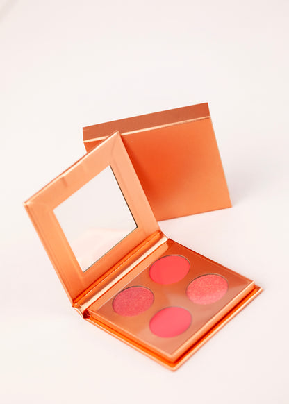 4 Color Pink Eyeshadow Pallet