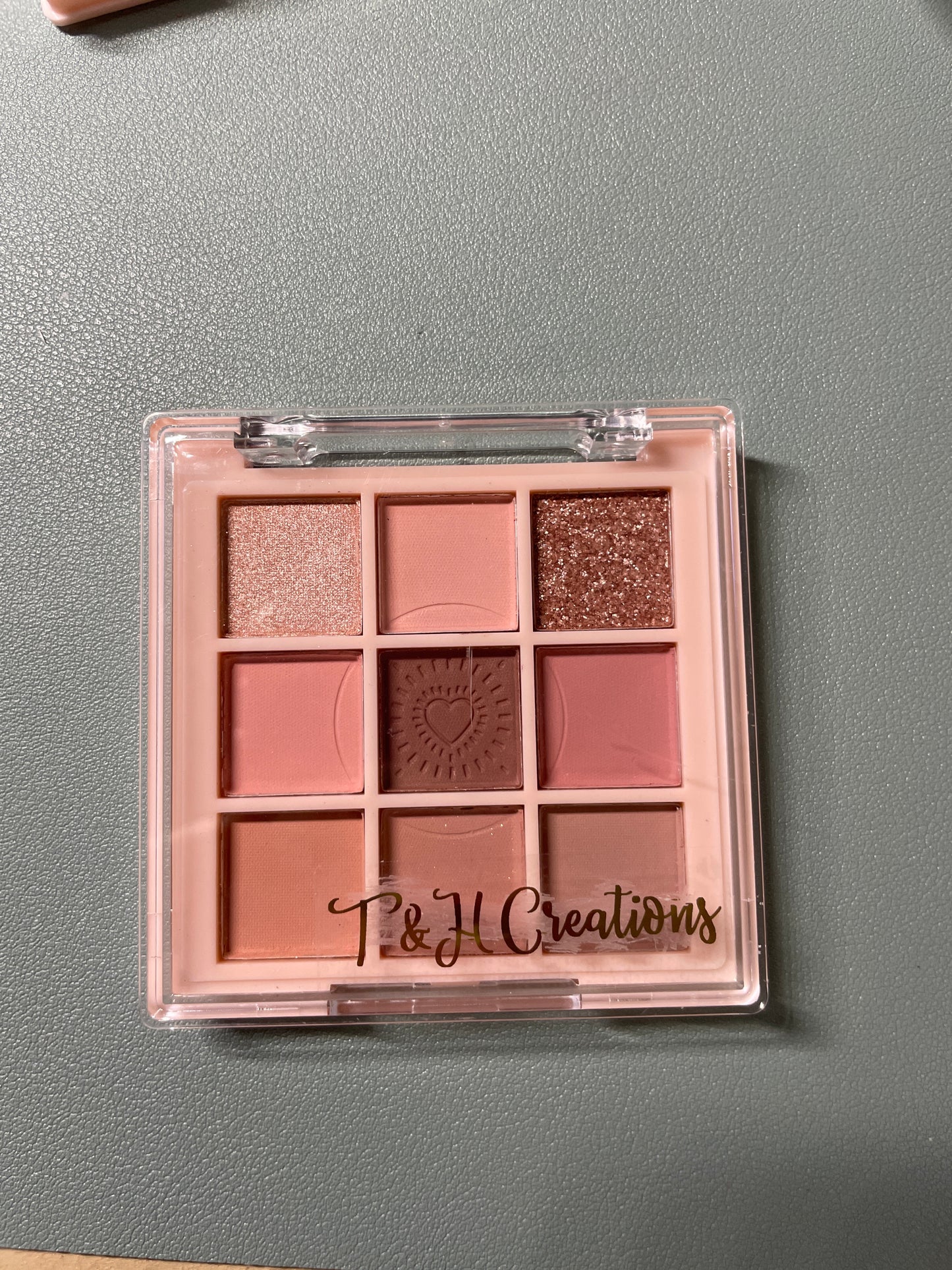 Pink Heart Eyeshadow Pallet