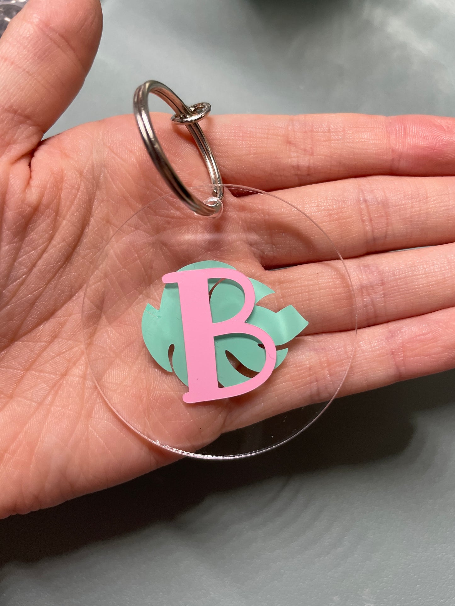 Acrylic Letter Keychains