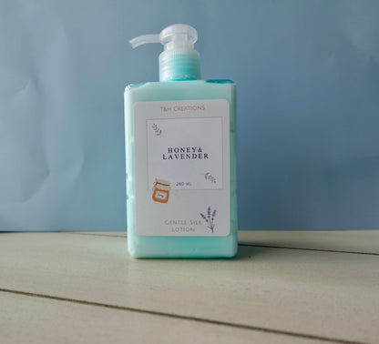 Honey and Lavender Gentle Silk Lotion