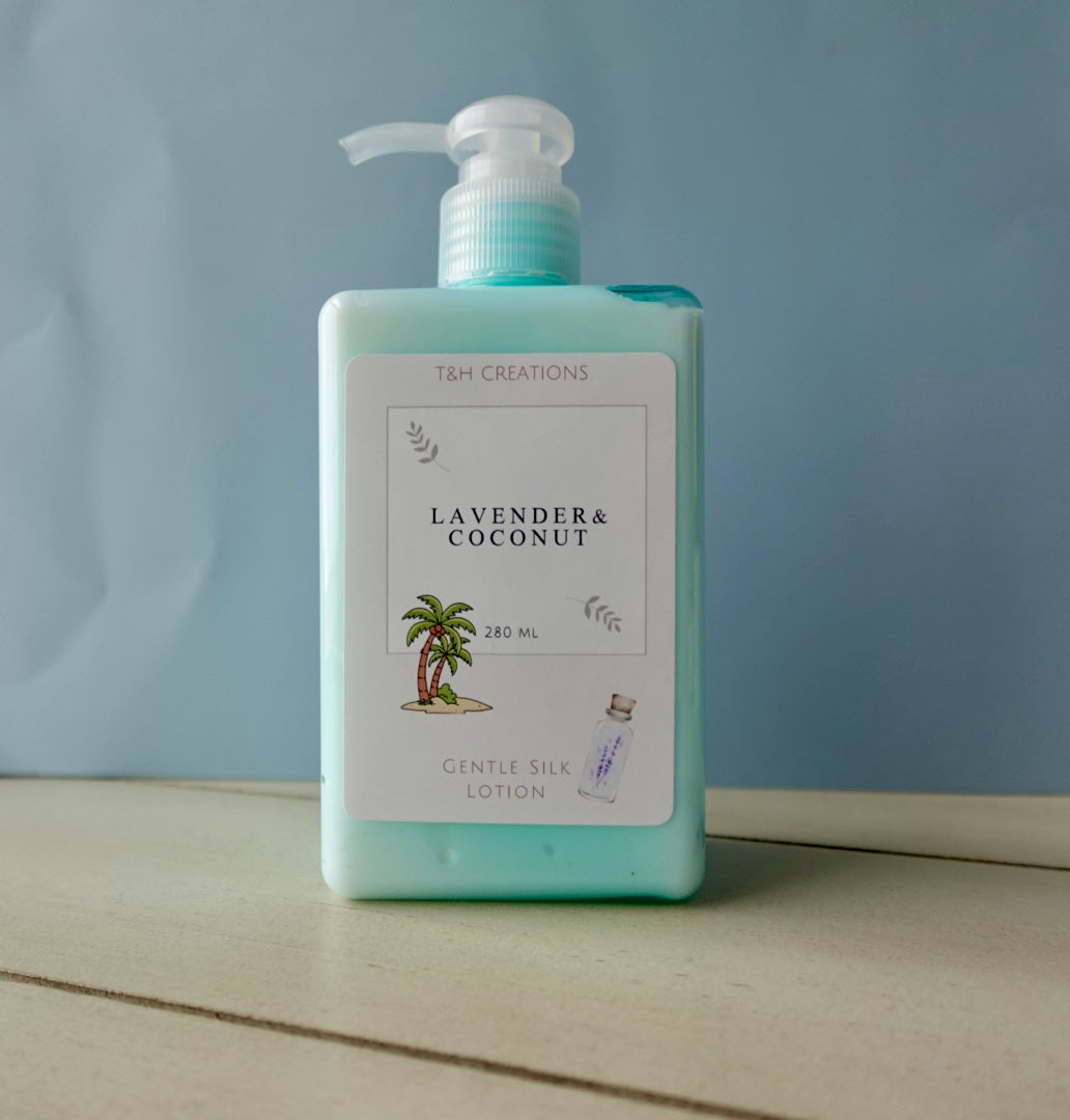 Lavender and Coconut Gentle Silk Lotion