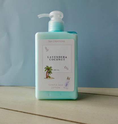 Lavender and Coconut Gentle Silk Lotion