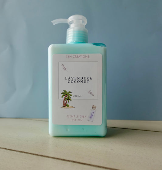 Lavender and Coconut Gentle Silk Lotion