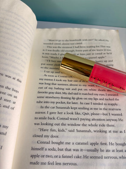 Strawberry Frosting Lip Gloss: Inspired by The Summer I Turned Pretty