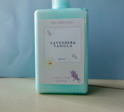 Lavender and Vanilla Gentle Silk Lotion