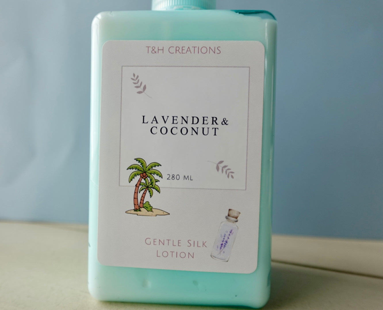 Lavender and Coconut Gentle Silk Lotion