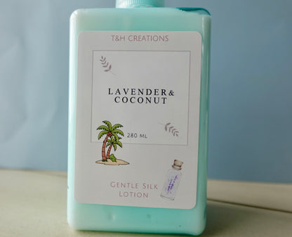 Lavender and Coconut Gentle Silk Lotion