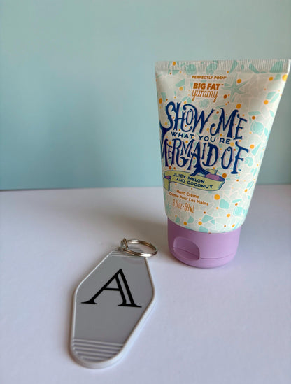 Acrylic Letter Keychain