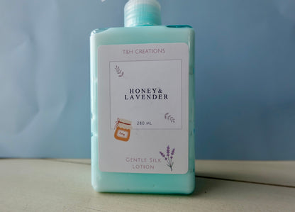 Honey and Lavender Gentle Silk Lotion