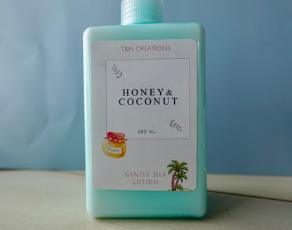 Honey and Coconut Gentle Silk Lotion