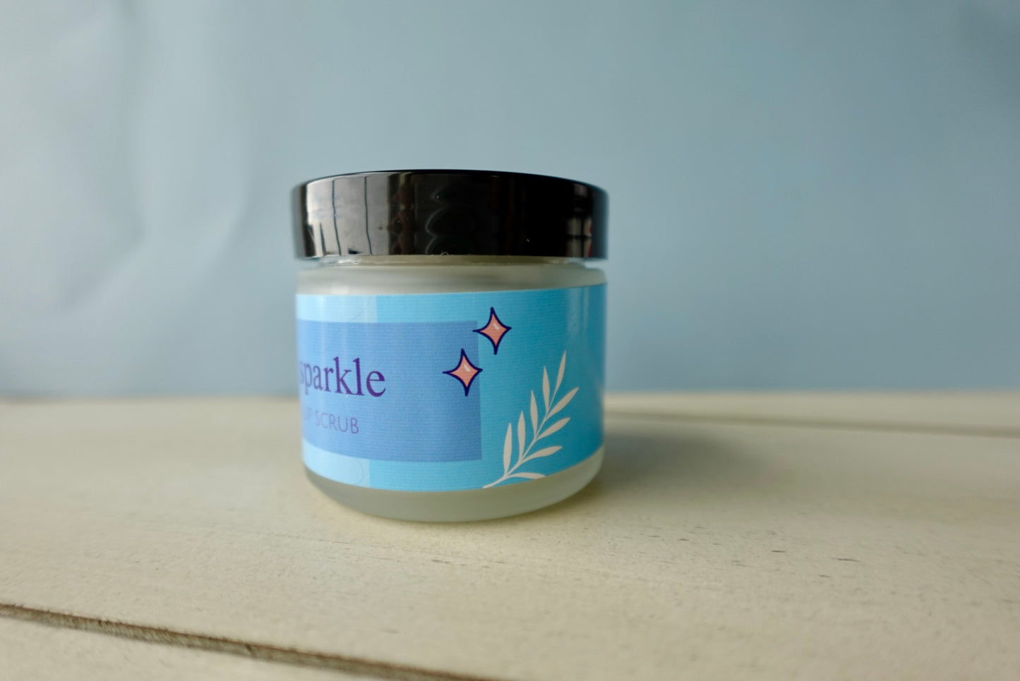 Coconut Sparkle Lip Scrub