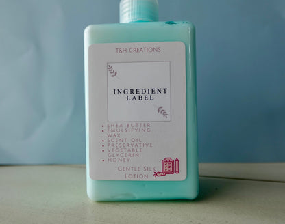 Honey and Lavender Gentle Silk Lotion