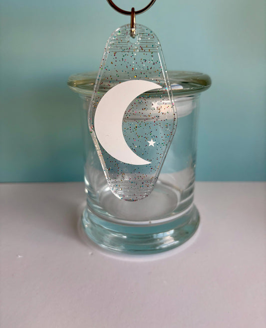 Half Moon Keychain