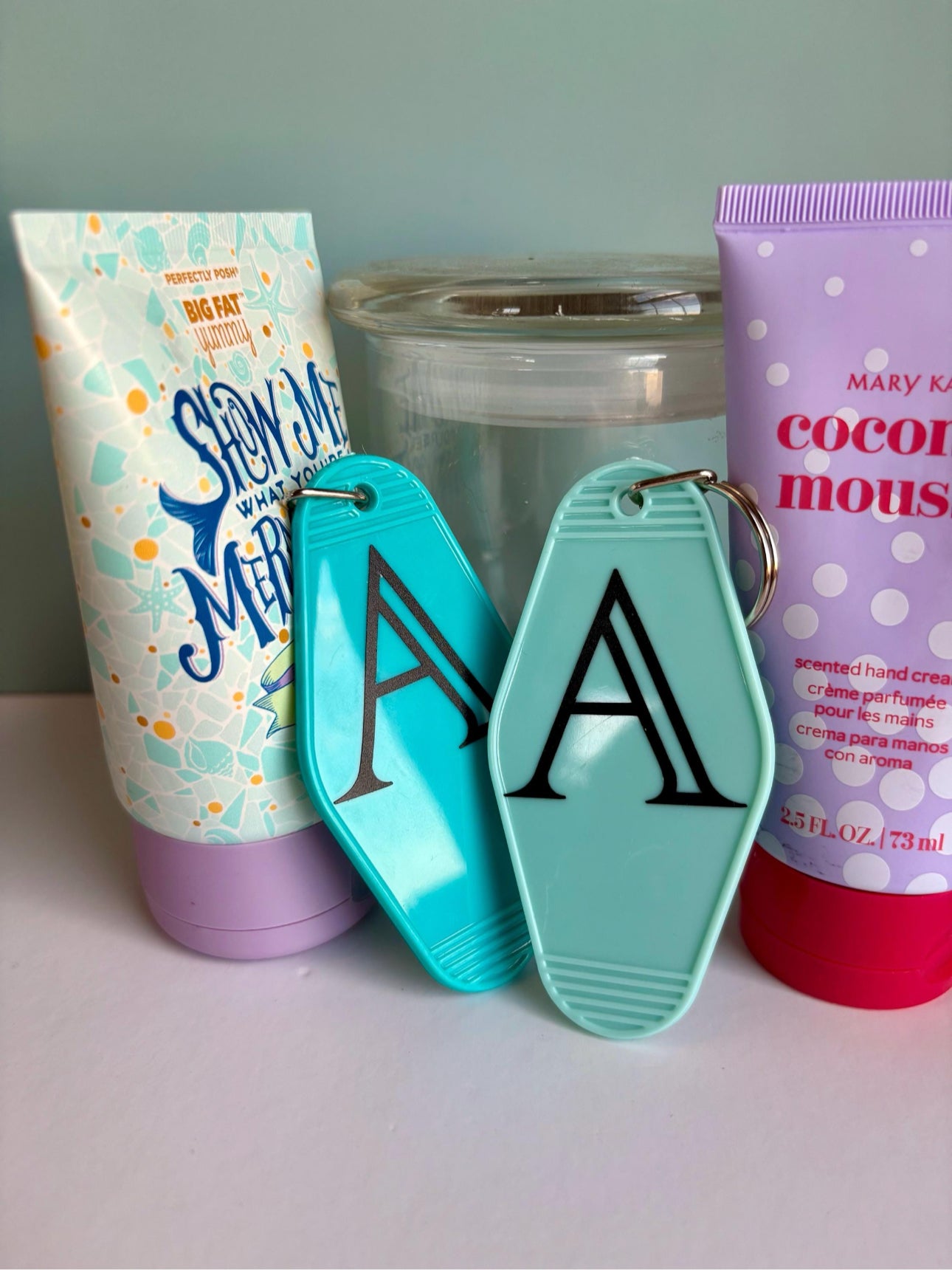 Acrylic Letter Keychain