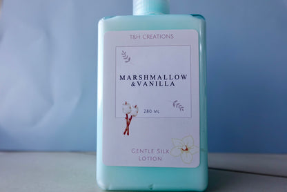 Marshmallow and Vanilla Gentle Silk Lotion