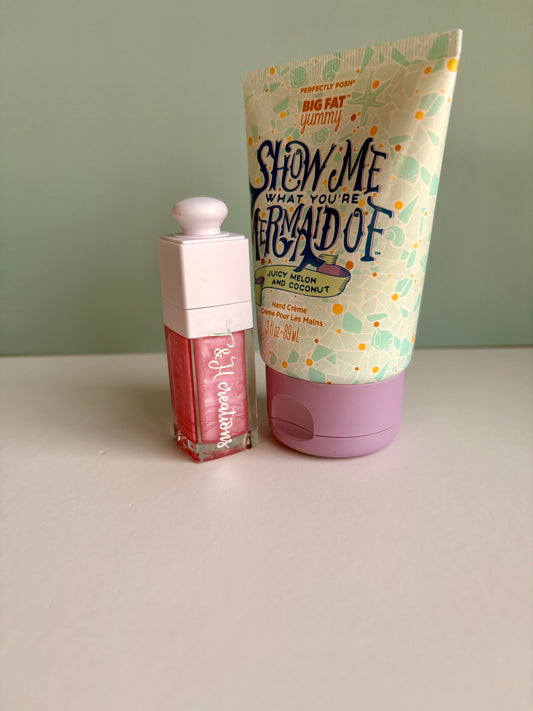 Shimmer Kiss: Strawberry Lip Oil