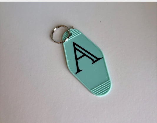 Acrylic Letter Keychain